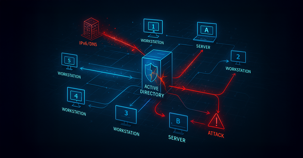 MITM6 + NTLM Relay: How IPv6 Auto-Configuration Leads to Full Domain Compromise