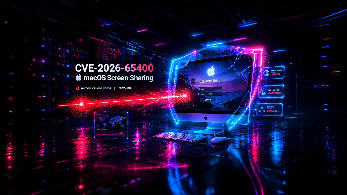 CVE-2026-65400: macOS Screen Sharing Authentication Bypass Under Active Exploitation