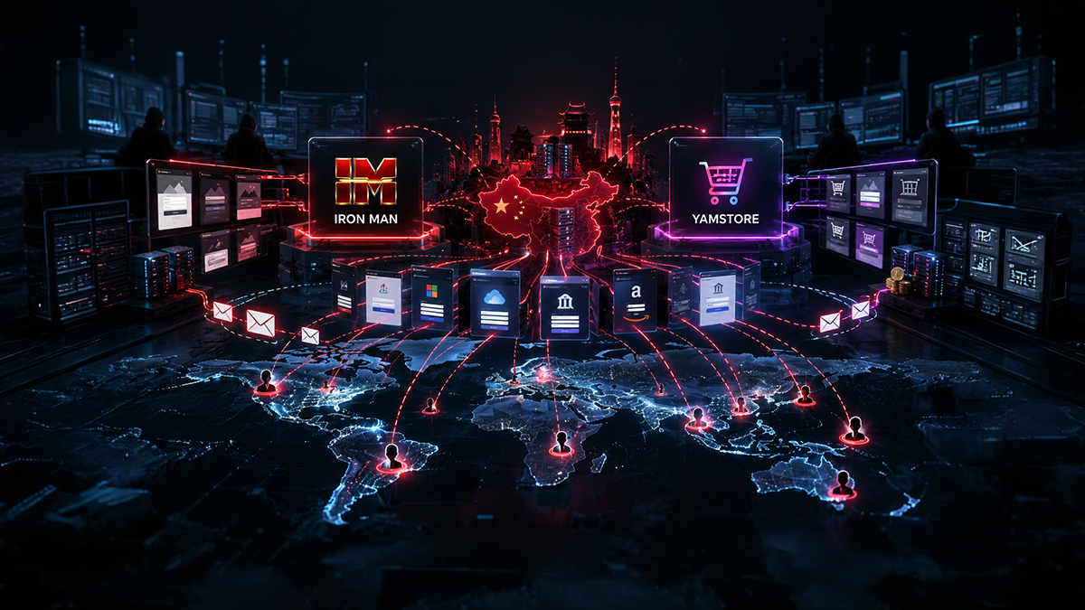 Iron Man & YamStore: Powering a Global Phishing-as-a-Service Ecosystem